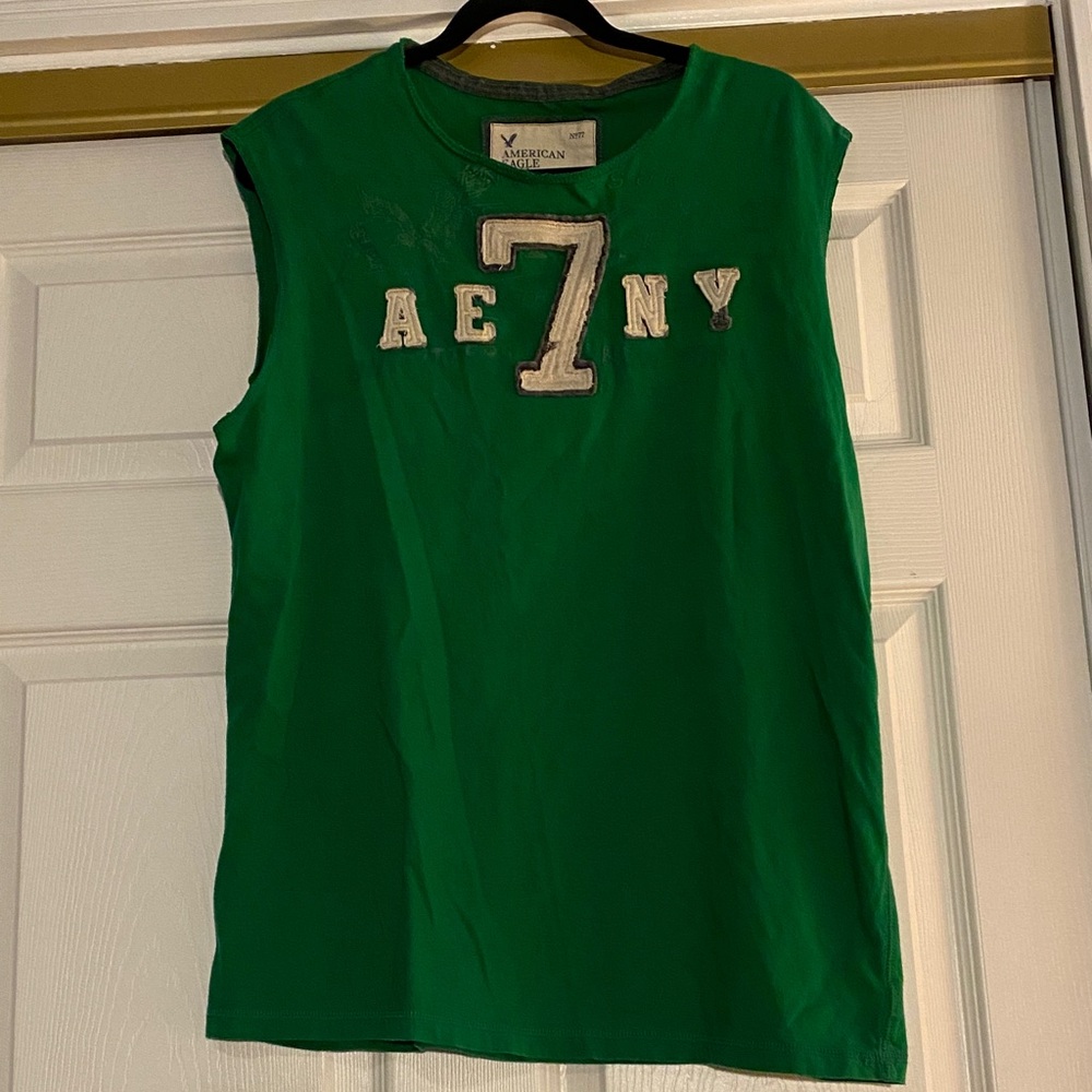 American Eagle Men’s Green T shirt size XL